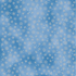 Blue cotton fabric with small silver metallic snowflakes from Hoffman Fabrics’ Whispering Woods collection.