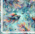 Oceana Rainbow Fish Quilting Cotton Fabric – SEA-CD3812 BLUE by Timeless Treasures – colorful fish ocean design