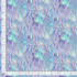 Digital cotton fabric Garden Delight - Ice Stalactites by Timeless Treasures featuring cascading icy crystal textures in aqua, lavender, and blue.