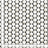 Digital cotton fabric Par For The Course - Golf Balls by Timeless Treasures featuring packed white golf balls on a black background.