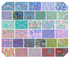 Kaffe x Morris & Co. Fat Quarter Bundle by Kaffe Fassett and The Original Morris & Co. featuring 32 coordinated precut cotton fabrics.