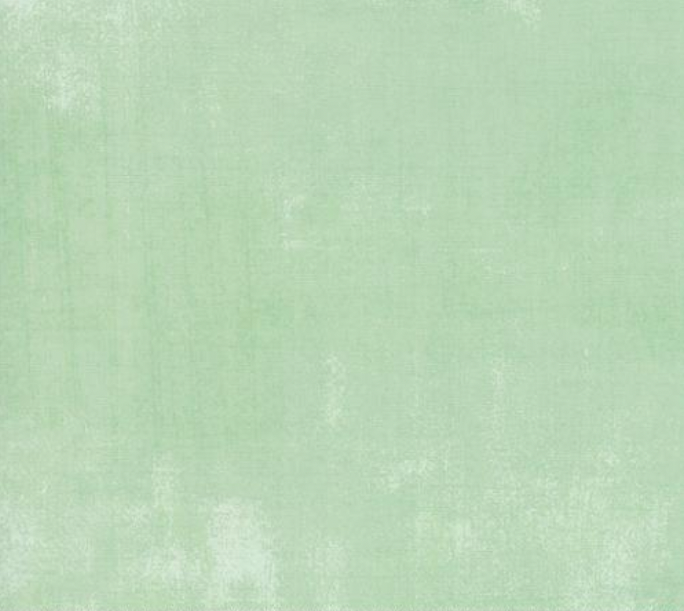 Grunge Basics Seacrest fabric by BasicGrey for Moda Fabrics featuring a textured mint green brushed design.