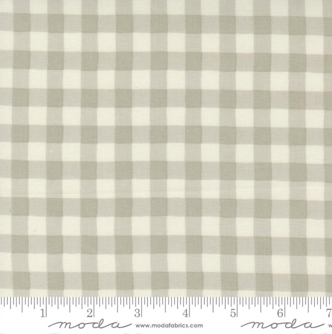 Willows Farm Gingham Cloud Cotton Fabric by Deb Strain for Moda Fabrics