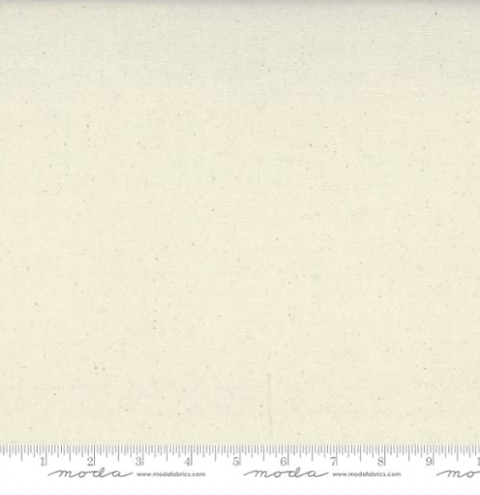 A close-up of 54" Pure Natural Unbleach Canvas Fabric by Moda Fabrics showing the soft texture and warm natural tone of 100% cotton canvas.