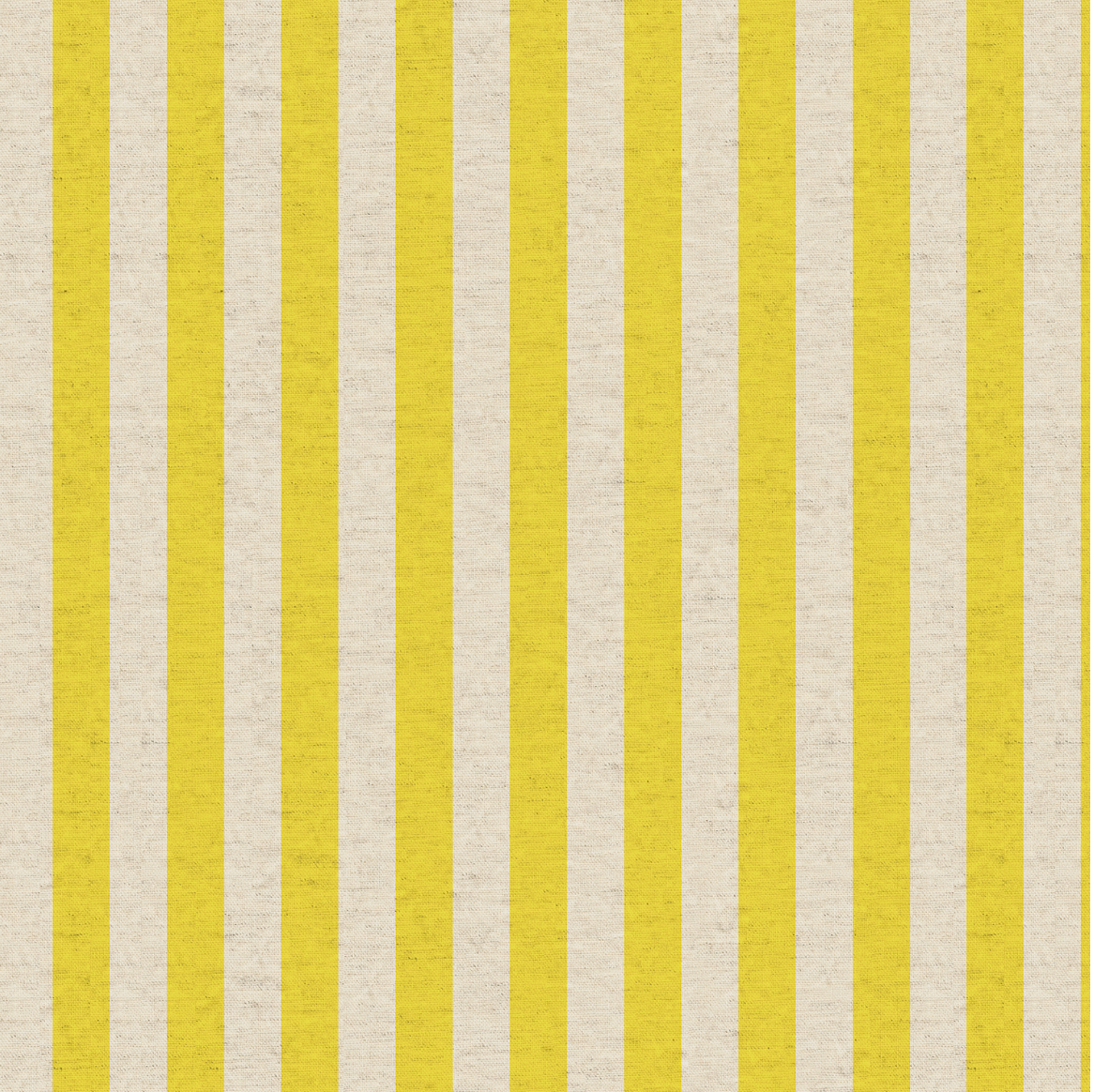 Primavera Cabana Stripe Yellow Canvas Fabric by Rifle Paper Co. for Cotton + Steel – bold yellow and beige striped cotton-linen canvas, perfect for bags, home décor, and upholstery projects.