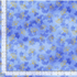 Moonlight Ginkgo Leaves Metallic fabric in blue with gold accents by Chong-A Hwang for Timeless Treasures