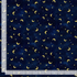 Navy cotton fabric with yellow moons and stars by Timeless Treasures