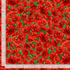 Painted red poppy floral cotton fabric by Timeless Treasures