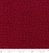 deep red rose swirl quilting fabric by Jamie Fingal for RJR Fabrics