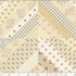 cream patchwork strip block cotton fabric by Jeni Gaston for Marcus Fabrics