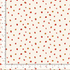 Tiny realistic strawberries scattered on cream cotton fabric by Timeless Treasures