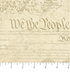 America 250 Stonehenge Map Beige quilting cotton fabric featuring antique maps, We The People text, and historical document motifs by Linda Ludovico for Northcott Fabrics.