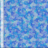 Blue and purple metallic swirl cotton fabric featuring abstract scroll and wave patterns by Timeless Treasures.
