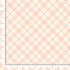 Til The Cows Come Home Bias Plaid fabric by Timeless Treasures featuring a soft blush pink and cream diagonal plaid pattern on premium quilting cotton.