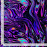 Spaced Out Galaxy Marble digital cotton fabric featuring colorful cosmic marble swirls on a starry black galaxy background
