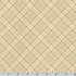 Cream plaid cotton flannel fabric from the Bouquet of Roses Flowerhouse Collection by Debbie Beaves for Robert Kaufman.