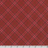 Burgundy plaid cotton flannel fabric from the Bouquet of Roses Flowerhouse Collection by Debbie Beaves for Robert Kaufman.