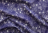 Crystal Lawn Daisy Outline Blue Japanese cotton lawn fabric by Sevenberry for Robert Kaufman featuring delicate white outlined daisies with pale blue centers on a rich blue background.