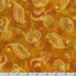 Golden Feathers Paisley Vine Orange Spice metallic quilting fabric by Studio RK for Robert Kaufman featuring elegant paisley vines on a rich orange spice background with gold metallic accents.