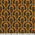 Golden Feathers Paisley Swirls Redwood metallic quilting cotton fabric by Studio RK for Robert Kaufman featuring ornate gold and copper paisley swirl motifs on a rich redwood brown background.