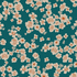 Ruby Star Society Paper Cuts 2 Florals Storytime cotton linen canvas featuring oversized ivory floral blooms on a teal background by Rashida Coleman-Hale for Moda Fabrics.