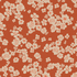 Ruby Star Society Paper Cuts 2 Florals Persimmon cotton linen canvas featuring oversized ivory floral blossoms on a warm persimmon orange background by Rashida Coleman-Hale for Moda Fabrics.