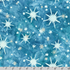 Artisan Batiks Evergreen Ice Sparkle Frosted Snowflakes Sky batik fabric featuring silver metallic snowflakes and icy white starbursts on a sky blue hand-dyed batik background.