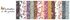 Butterflies In The Garden Fat Quarter Bundle by RJR Studio for RJR Fabrics featuring 18 premium cotton fat quarters with butterflies, florals, botanical prints, and coordinating fabrics in lavender, blush, peach, sage, blue, ochre, and charcoal tones.