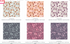 Butterflies In The Garden 10-inch Layer Cake by RJR Studio for RJR Fabrics featuring 42 premium cotton precut squares with butterflies, florals, botanical prints, and coordinating blenders in blush pink, lavender, sage, blue, and charcoal.