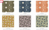 Camp Creek 10x10 Layer Cake by Ash Cascade for RJR Fabrics featuring 42 premium cotton precut squares with woodland, botanical, celestial, floral, and nature-inspired prints in earthy sage, olive, charcoal, peach, mustard, taupe, and blue tones.