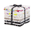 Cubing It Fat Quarter Bundle by RJR Studio for RJR Fabrics featuring premium quilting cotton fat quarters with modern geometric, abstract, stained glass, maze, splatter, and contemporary graphic designs in bright, pastel, neutral, and black colorways.