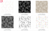 Cubing It Fat Quarter Bundle by RJR Studio for RJR Fabrics featuring premium quilting cotton fat quarters with modern geometric, abstract, stained glass, maze, splatter, and contemporary graphic designs in bright, pastel, neutral, and black colorways.