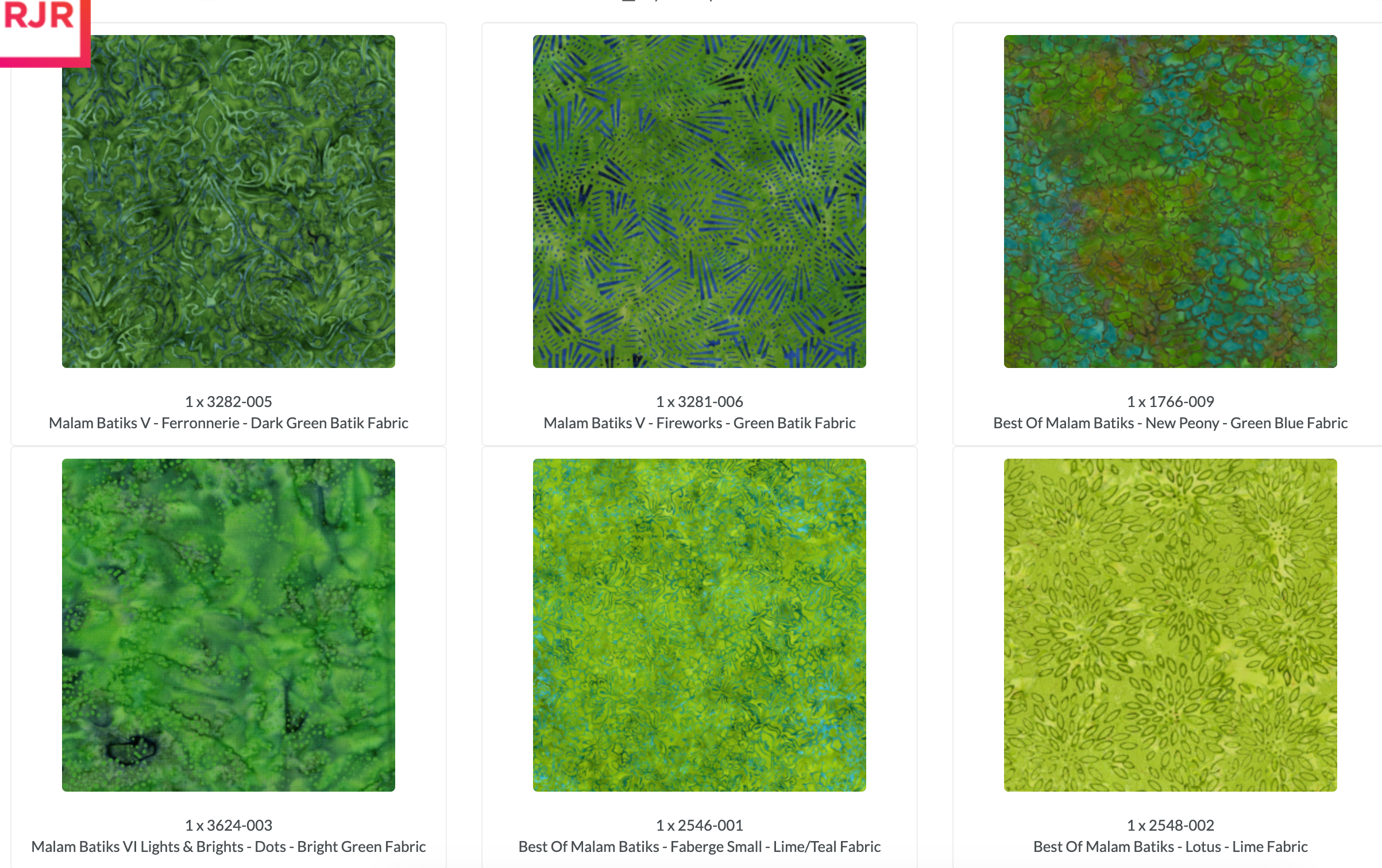Best of Malam Batiks Rain Forest Jelly Roll by Jinny Beyer for RJR Fabrics featuring premium 2.5-inch batik fabric strips in coordinated rainforest-inspired shades of green, teal, blue, and earthy tones for quilting and sewing.