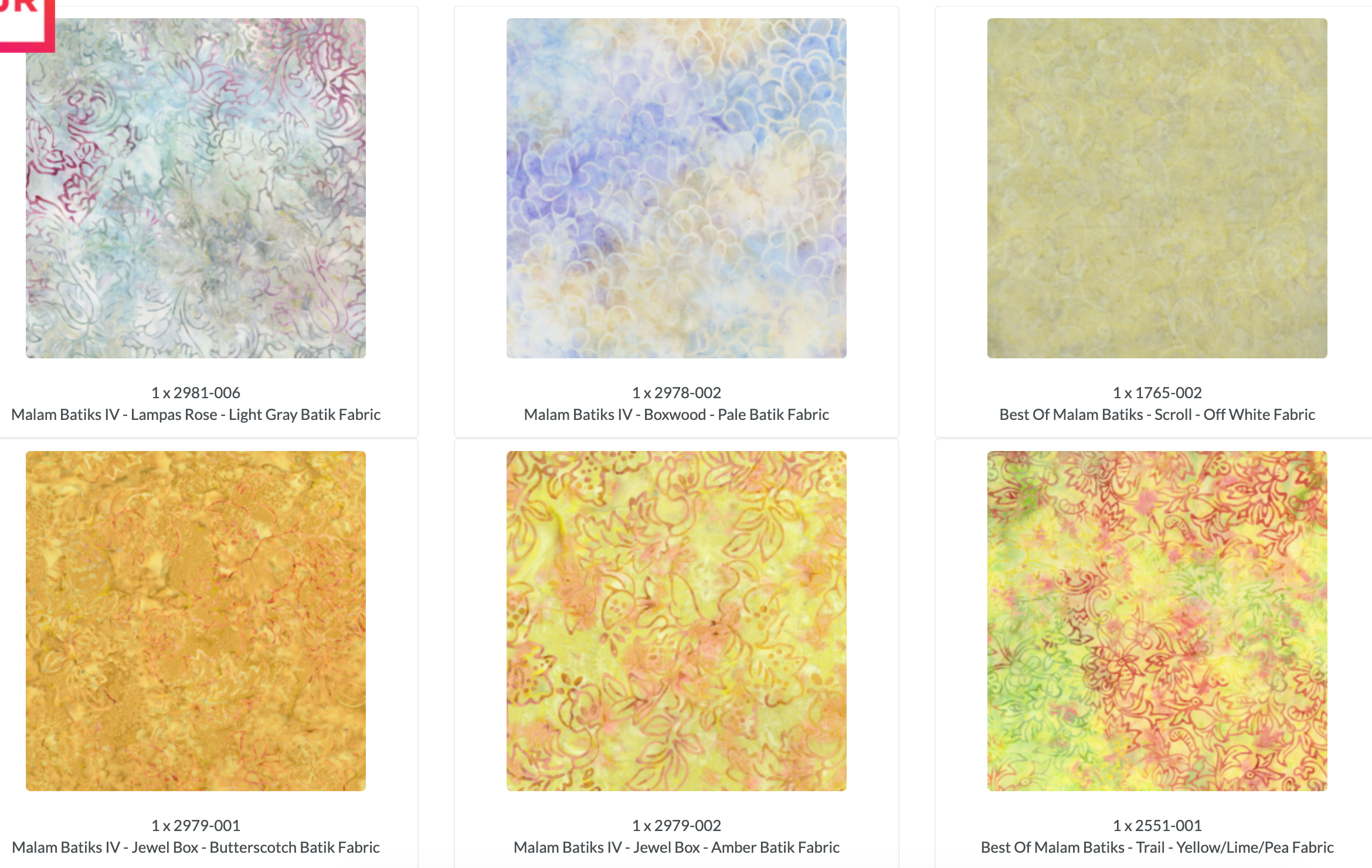 Best of Malam Batiks Sunrise Jelly Roll by Jinny Beyer for RJR Fabrics featuring premium 2.5-inch batik fabric strips in coordinated shades of orange, yellow, cream, green, and soft pastel batiks for quilting and sewing.