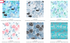 Enchanted Lake Pixie Strips jelly roll by Flaurie and Finch for RJR Fabrics featuring aqua, blue, pink, gray, black and metallic cotton prints.