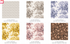 Garden Toile Fat Quarter Bundle by RJR Studio featuring 16 coordinating premium cotton floral, toile, and botanical quilting fabrics.