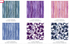 Ink Rose Fat Quarter Bundle by RJR Studio featuring 14 coordinating premium quilting cotton fabrics with watercolor roses, daisies, floral prints, and coordinating stripes in purple, blue, teal, and coral tones.
