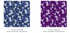 Ink Rose Fat Quarter Bundle by RJR Studio featuring 14 coordinating premium quilting cotton fabrics with watercolor roses, daisies, floral prints, and coordinating stripes in purple, blue, teal, and coral tones.