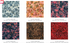 Nature Walk Batik Fat Quarter Bundle by RJR Fabrics with 22 colorful botanical, floral, leaf and branch print cotton batiks.