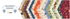 Omatsuri Nakama 5x5 charm pack by Hitomi Osumi for Cotton + Steel Fabrics with 42 Japanese-inspired precut cotton squares