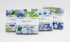 Petal Park charm pack with 42 precut 5-inch floral cotton squares by RJR Studio for RJR Fabrics