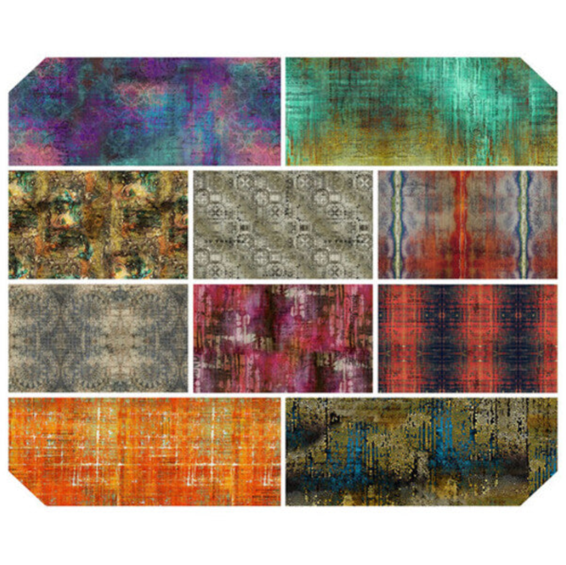 Eclectic Elements - Abandoned 2 Fat Quarter Bundle by Tim Holtz for FreeSpirit Fabrics