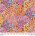 Kaffe Fassett Persian Garden Rust cotton lawn fabric featuring dense floral clusters in rust, red, pink, lavender, aqua, blue, green, cream, and gold.