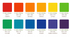 Kona Cotton - Bright Rainbow Palette Roll Up