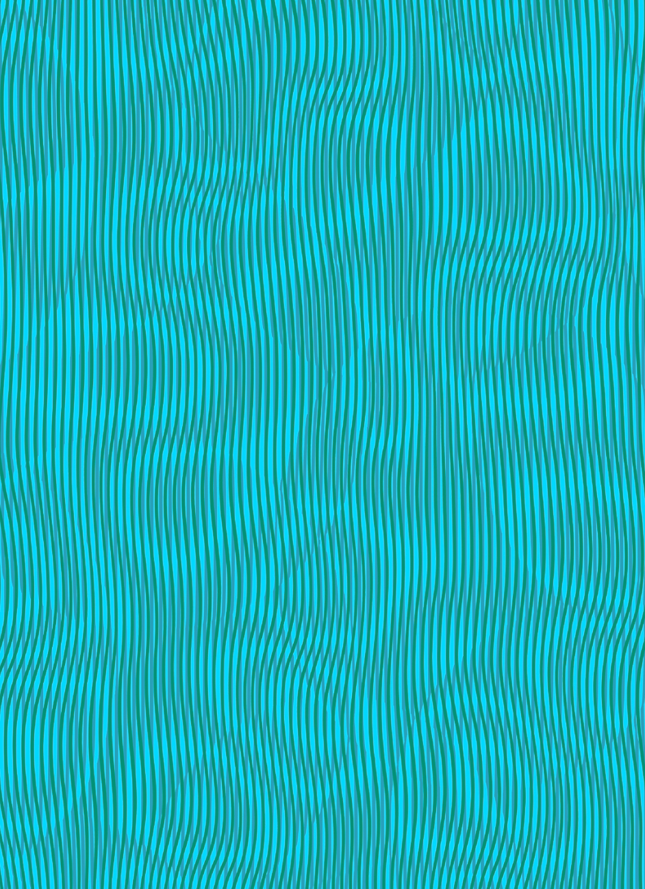Moire turquoise cotton fabric from the Aruba collection by Jinny Beyer for RJR Fabrics.