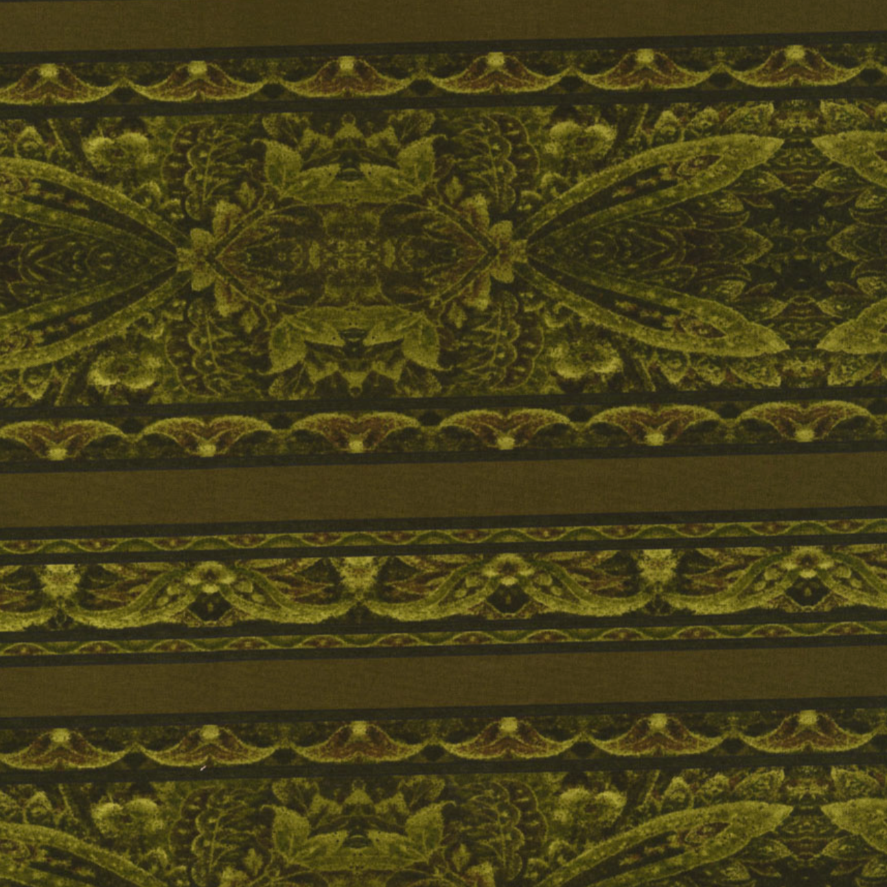 2101-007 Border Basics green border cotton fabric by Jinny Beyer for RJR Fabrics, quilting fabric with green border print, premium cotton fabric for crafts and sewing.