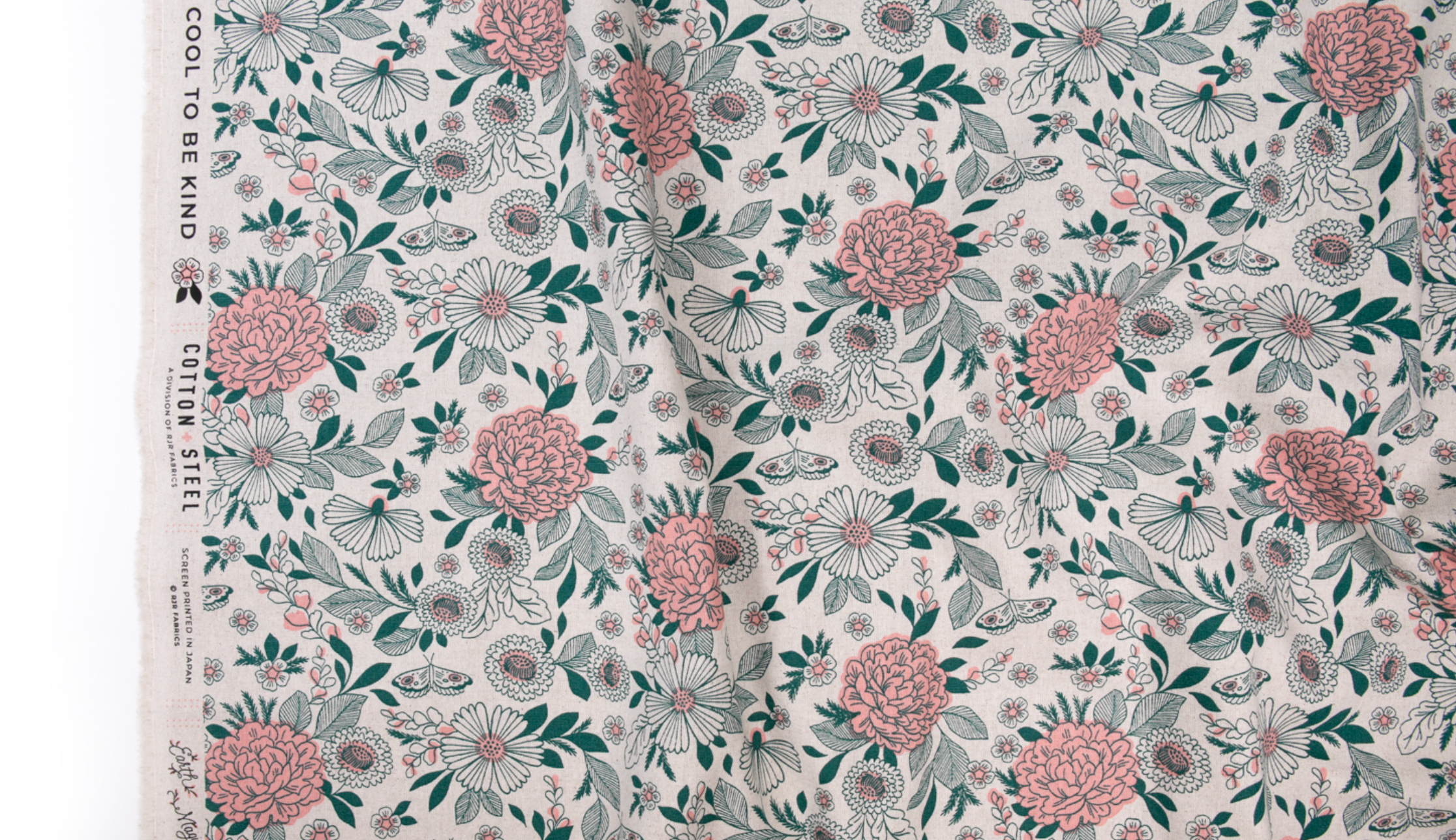 Earth Magic - Its Cool to Be Kind - Hidden Falls Canvas Yardage