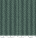 Strawberry Fields Laurel Stripe Hunter Fabric by Rifle Paper Co. for Cotton + Steel featuring green leaf stripe pattern on hunter background