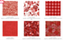 Valentine Fat Quarter Box by RJR Studio for RJR Fabrics featuring 120 premium cotton fat quarters with 30 coordinating metallic glitter Valentine's prints in pink, red, burgundy, cream, and teal.