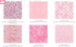 Valentine Fat Quarter Box by RJR Studio for RJR Fabrics featuring 120 premium cotton fat quarters with 30 coordinating metallic glitter Valentine's prints in pink, red, burgundy, cream, and teal.